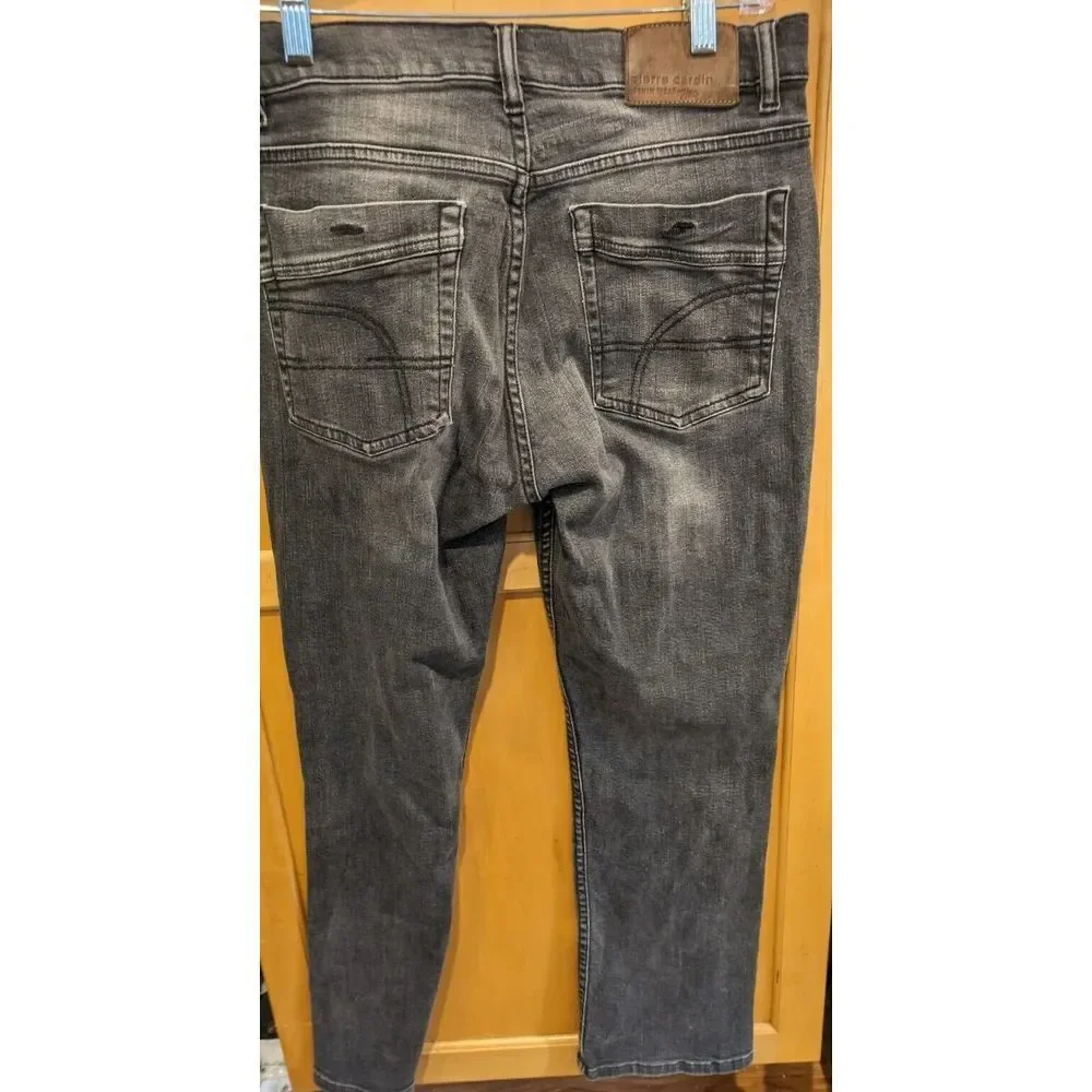 Pierre Cardin Mens Blue  Jeans Size 34 SLIM MEASURE‎ 32X30